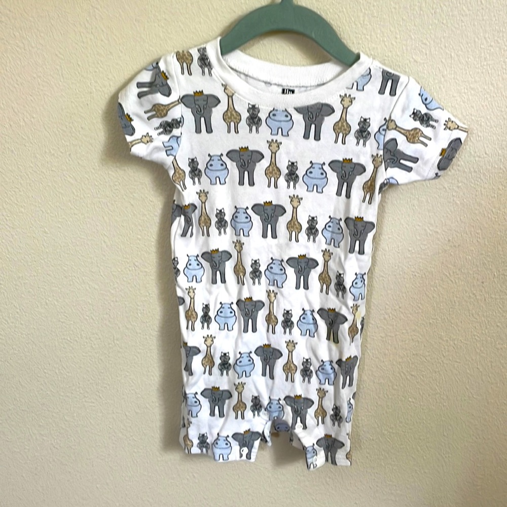 Animal baby one piece (size 18 months)